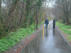 Braunton Cycle Path Project by Kirsty Waterworth and Braunton School pupils. Photo : Lisa Harty 