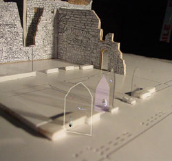 Artist : Patricia Mackinnon-Day, model of proposed work for almshouses, St Catherine's 