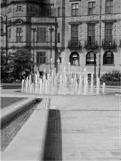 Peace Gardens, Sheffield. Artists: Brian Asquith, Tracey Hayes, Richard Perry and Andrew Skelton.Phto: Paul Swales.