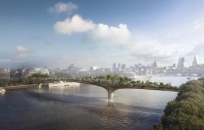 Garden Bridge, Heatherwick Studio - a new pedestrian connection across the Thames