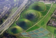 Northala Fields, created by artist Peter Fink and architect Igor Marko
