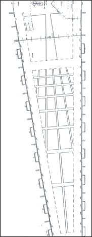 Ground plan of floor design, Jolande Traa, 1998 PI Ter Apel, Netherlands