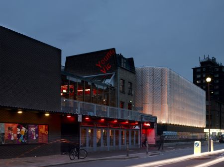 Exterior of the Young Vic; photograph by Richard Bryant