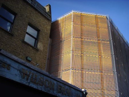 Exterior of the Young Vic; photograph by Steve Tompkins