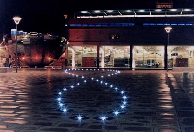 Zenith, David Ward,  1999. Millennium Square, At-Bristol.