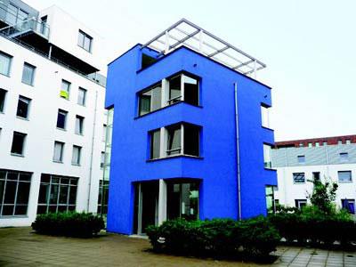 The Blue House. Photo copyright Irene den Hartoog