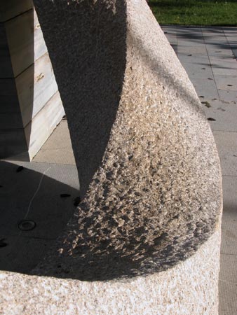 New war memorial (detail); commissioned from the artist John Maine by the London Borough of Islington, 2006; photo: John Maine