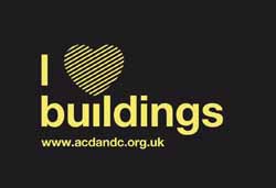 I love buildings logo.Designed by two, www.twodesign.co.uk