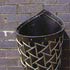 Link to larger image: Litter Basket by Dail Behennah, 1992/3.Castle Park, Bristol.