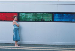 RGB Screens by Stefan Shankland with Andrew Sabin. Horsebridge, Whitstable, Kent. July 2002 to end of construction.