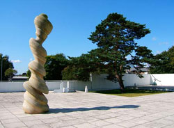 Trisome at Study Gallery, Poole, by Anthony Cragg RA, 2000; photo by Nicky Whittenham