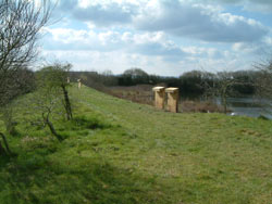 Velator Wetland Project, by Sans Facon, 2004.Art in the Landscape, North Devon.Photo: Lisa Harty.
