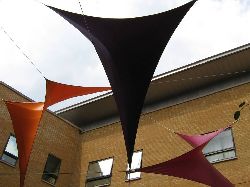 Architen Landrell, ‘Kites’ – interior courtyard, Princess Royal University Hospital, Kent, 2003