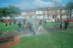 The Saltley Geyser by David Cotterrell. Commissioned by Shillam+ Smith Architecture and Urbanism. Photo: Grant Smith.