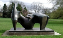 Henry Moore’s Reclining Figure sculpture, worth more than £3m, stolen in December 2005. Photograph: Henry Moore Foundation/PA 