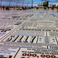 2012 winner Gordon Young for 'Comedy Carpet' (Blackpool)