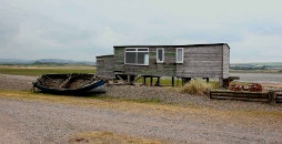Fishermen's shed on stilts at Lowsy Point