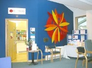 Sun by Lucy Algar, 2003, commission for The Macmillan Centre at Chelsea and Westminster Hospital