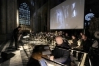 The Miners’ Hymns live in Durham Cathedral, July 2010. © Colin Davison (2010), courtesy Forma.