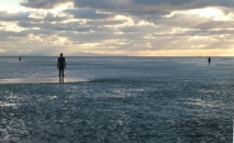 Main image: Antony Gormley, Another Place, 2005, cast iron, 100 elements each 189 x 53 x 29 cm. © the artist. Photograph by Chris Howells. 