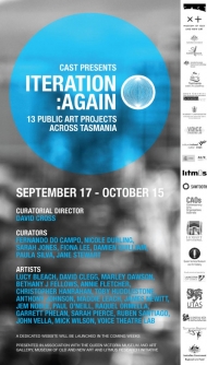 Iteration:Again announcement flyer