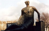 Up for sale? Draped Seated Woman by Henry Moore, fondly known as Old Flo 