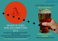 In Certain Places: the inaugural Transit of Venus Real Ale Competition