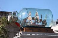 YINKA SHONIBARE MBE Nelson’s Ship in a Bottle, 2010 Copyright the artist. Courtesy the artist and The National Maritime Museum, Greenwich, London