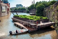 Seeds of Change: A Floating Ballast Seed Garden, 2012. Photo:Max McClure.