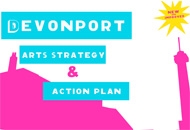Devonport Arts Strategy and Action Plan front cover.