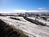 View from B6282 Looking South into the Heart of Teesdale 